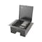 Buyers Products 12x24x22 Inch Diamond Tread Aluminum In-Frame Truck Tool Box with Notched Bottom 1705381 - alternate 3